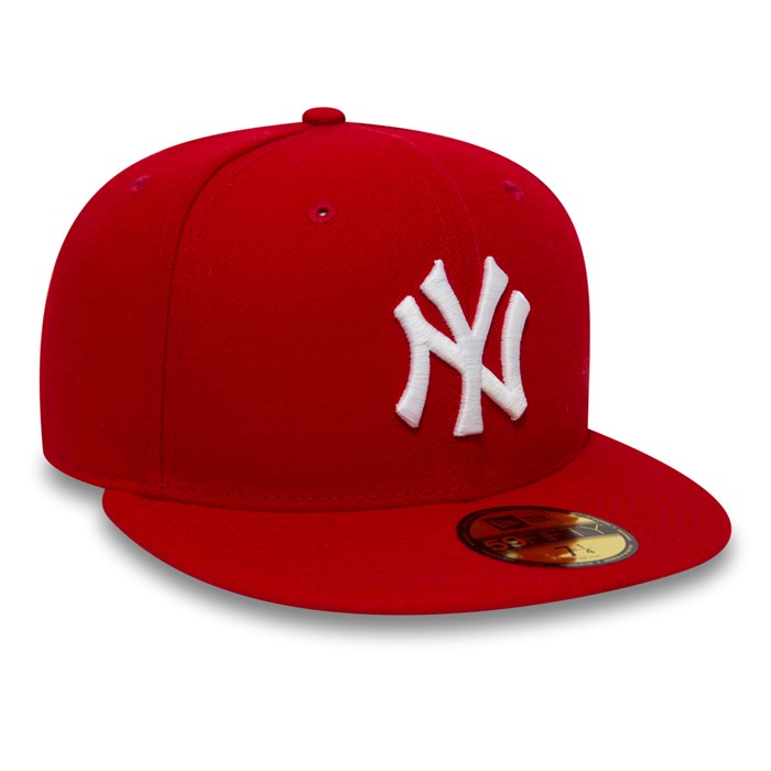 New York Yankees Essential 59FIFTY Lippis Punainen - New Era Lippikset Outlet FI-154937